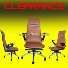 MECH-HB : PREMIUM QUALITY GENUINE HALF-LEATHER HIGHBACK CHAIR (LIMITED TO 2UNITS ONLY)